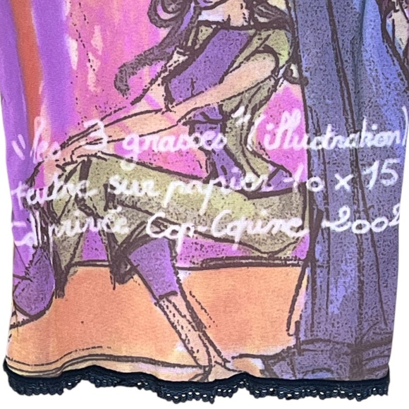 Cop Copine Y2K Girls Mesh Top - Picture 4 of 11